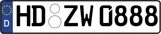 HD-ZW0888