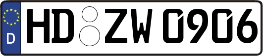 HD-ZW0906