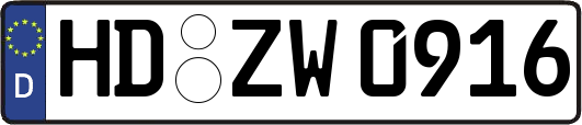 HD-ZW0916