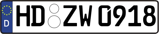 HD-ZW0918