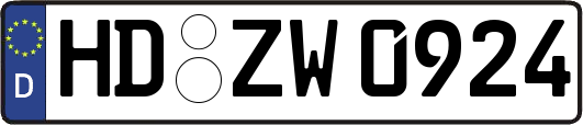 HD-ZW0924