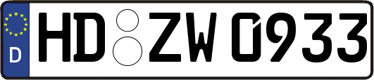 HD-ZW0933
