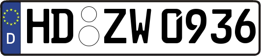 HD-ZW0936