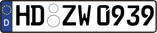 HD-ZW0939