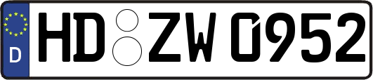 HD-ZW0952