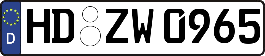 HD-ZW0965