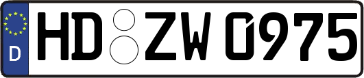 HD-ZW0975