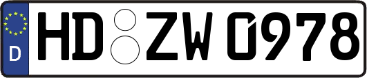 HD-ZW0978