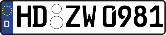 HD-ZW0981