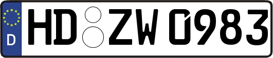 HD-ZW0983