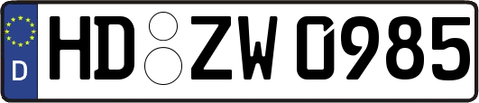 HD-ZW0985