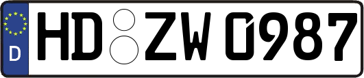 HD-ZW0987