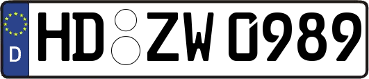HD-ZW0989