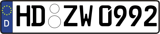 HD-ZW0992