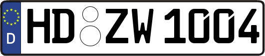 HD-ZW1004