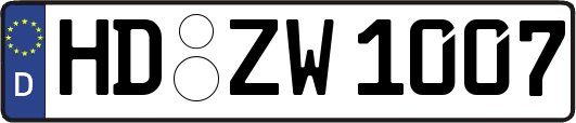 HD-ZW1007