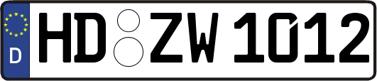 HD-ZW1012