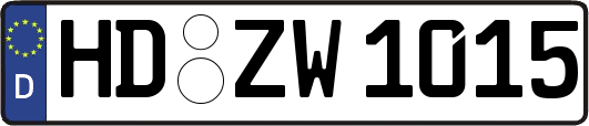 HD-ZW1015