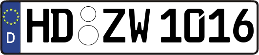 HD-ZW1016