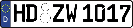 HD-ZW1017