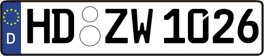 HD-ZW1026