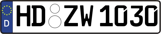 HD-ZW1030
