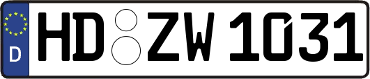 HD-ZW1031