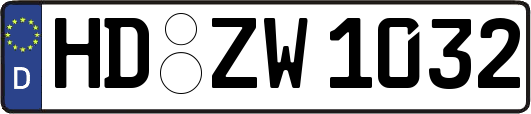 HD-ZW1032