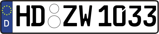 HD-ZW1033