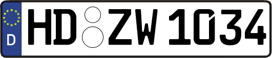 HD-ZW1034