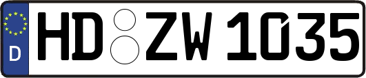 HD-ZW1035