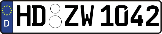 HD-ZW1042