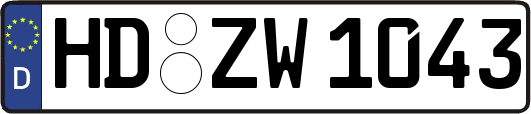 HD-ZW1043