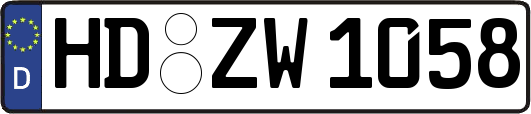 HD-ZW1058