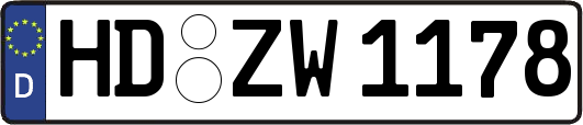 HD-ZW1178