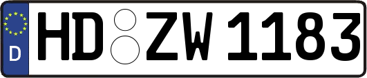 HD-ZW1183