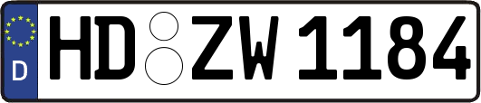 HD-ZW1184