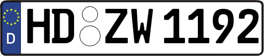 HD-ZW1192