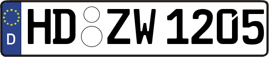 HD-ZW1205