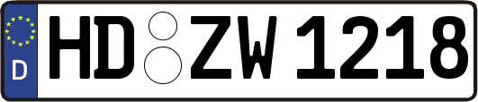 HD-ZW1218