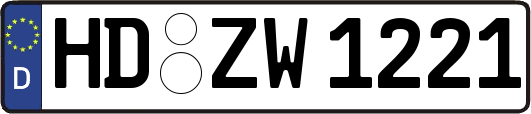 HD-ZW1221
