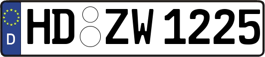 HD-ZW1225