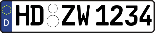 HD-ZW1234
