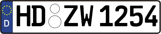 HD-ZW1254
