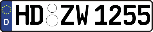 HD-ZW1255