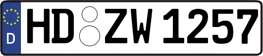 HD-ZW1257