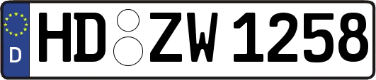 HD-ZW1258