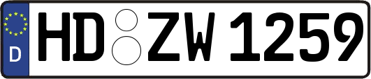 HD-ZW1259
