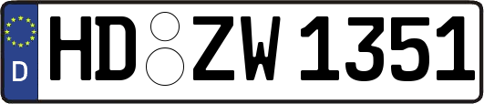 HD-ZW1351