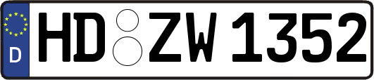 HD-ZW1352